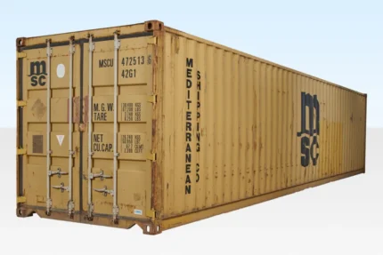 Conteneur maritime standard 40 pieds d'occasion